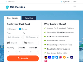'giliferries.com' screenshot