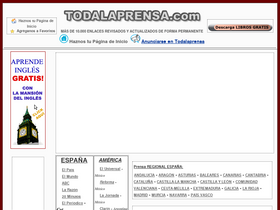 'todalaprensa.com' screenshot