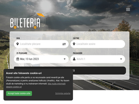 'bileteria.ro' screenshot