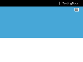 'testingdocs.com' screenshot