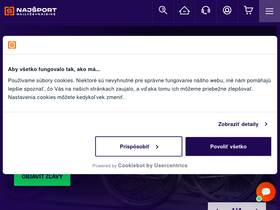 'najsport.sk' screenshot
