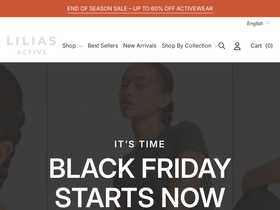 liliasactive.com website screenshot