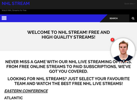 'nhlstream.net' screenshot