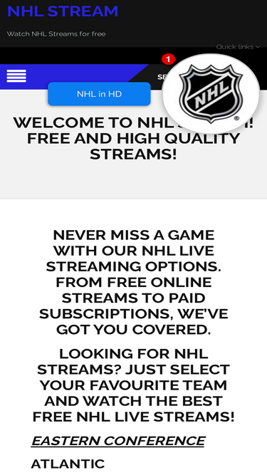 720p nhl streams sale