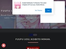 'fuufuijoumanga.com' screenshot