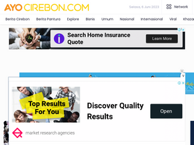 'ayocirebon.com' screenshot