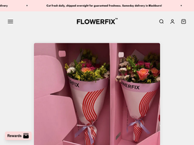 FLOWERFIX website screenshot
