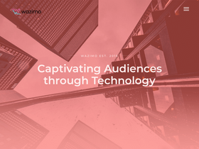 'wazimo.com' screenshot