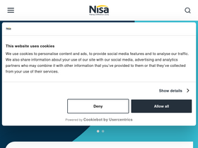 'nisalocally.co.uk' screenshot