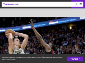 'torcedores.com' screenshot