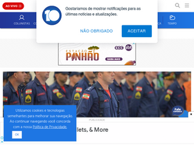 'scc10.com.br' screenshot