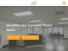 'ata.edu' screenshot