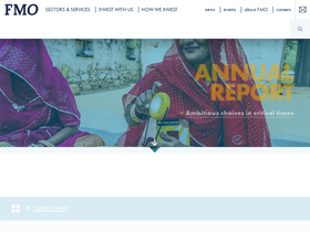 'fmo.nl' screenshot