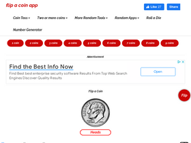 'flipacoin.fun' screenshot