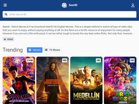 'seehd.today' screenshot