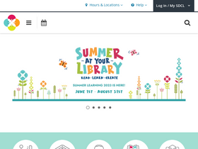 'sdcl.org' screenshot