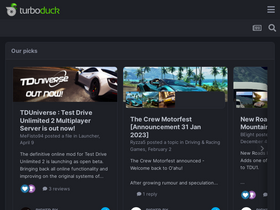 'turboduck.net' screenshot