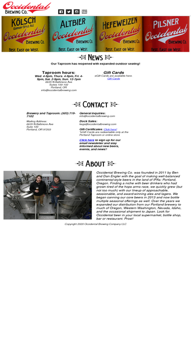 occidentalbrewing.com