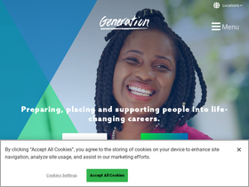 'generation.org' screenshot