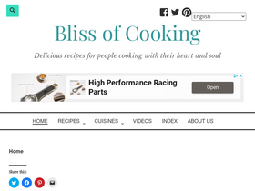 blissofcooking.com