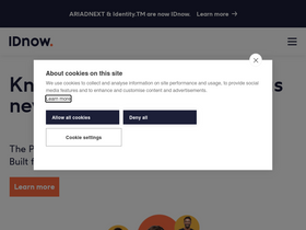 'idnow.io' screenshot