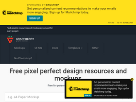 'graphberry.com' screenshot
