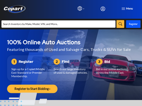 'copartmea.com' screenshot