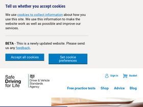 'safedrivingforlife.info' screenshot