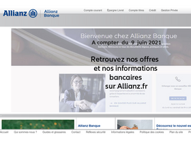 'allianzbanque.fr' screenshot