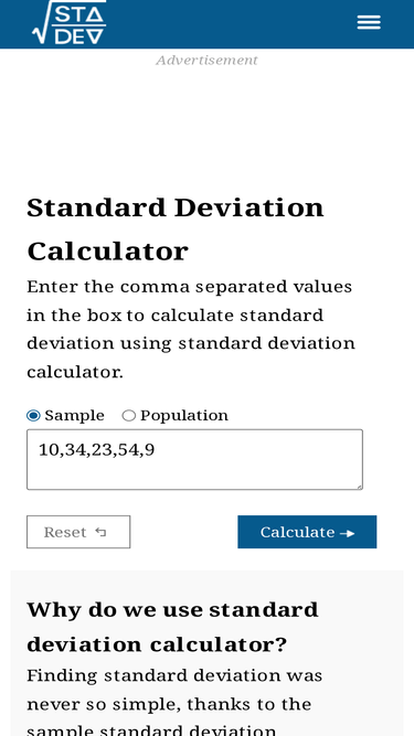 standarddeviationcalculator.io