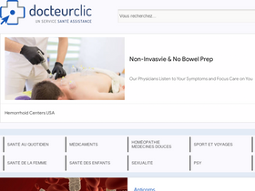 'docteurclic.com' screenshot