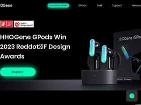 'hhogene.com' screenshot