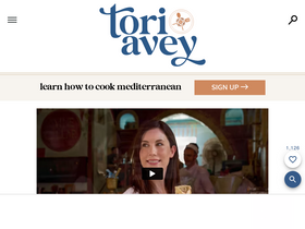 'toriavey.com' screenshot