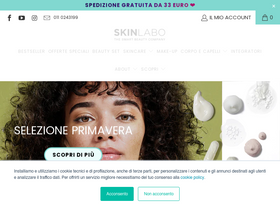 'skinlabo.com' screenshot