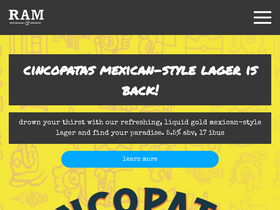 'theram.com' screenshot