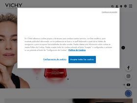 'vichy.es' screenshot