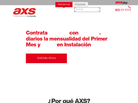 'axsbolivia.com' screenshot