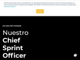 'kionetworks.com' screenshot