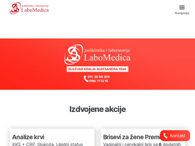 'labomedica.net' screenshot