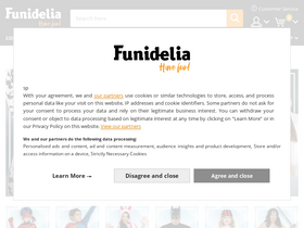 'funidelia.co.uk' screenshot