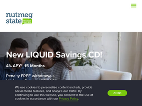 'loanapp.nutmegstatefcu.org' screenshot