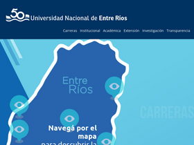 'uner.edu.ar' screenshot