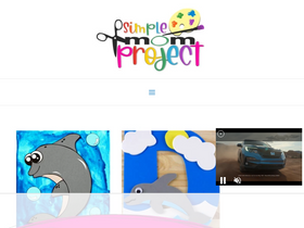 'simplemomproject.com' screenshot
