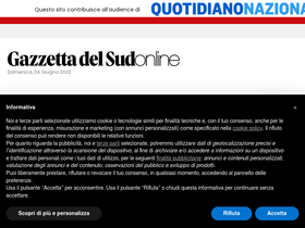 'gazzettadelsud.it' screenshot
