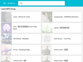 'ilkpop.co' screenshot