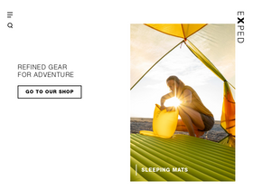 'exped.com' screenshot