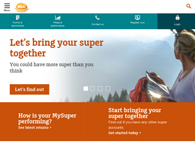 'mlc.com.au' screenshot