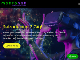 'metronet.com' screenshot