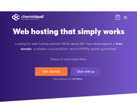 'chemicloud.com' screenshot