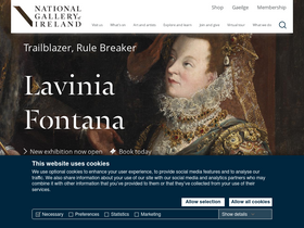 'nationalgallery.ie' screenshot